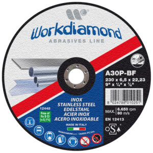 INX DA SBAVO - dischi abrasivi da taglio e da sbavo - Workdiamond