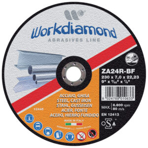 ZAG - Dischi abrasivi, dischi abrasivi da taglio e da sbavo - Workdiamond